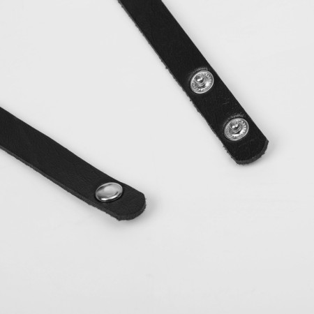 Choker "Style" drop, black color, 39.5 cm-1