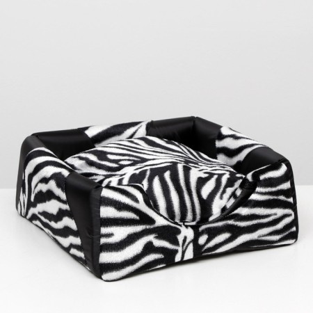 Transformer house trapezoid 43 x 43 x 34 cm, zebra coloring-5