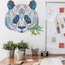 Sticker plastic interior color puzzle 