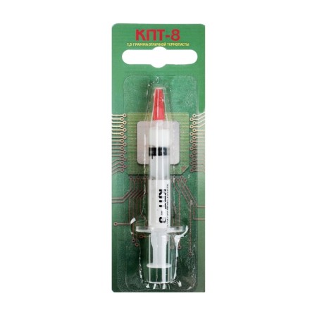 Thermal paste "KPT-8", 1.5 gr, syringe