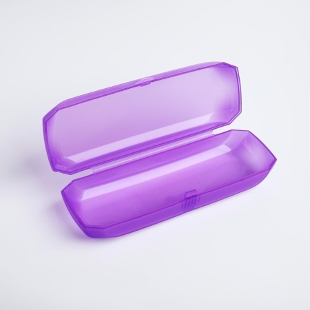 Case for glasses on fasteners, color mix-2