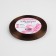 Satin tape, 6 mm × 23 ± 1 m, color Gorky chocolate No. M496