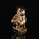 Souvenir "Owl Master", 4 × 4 × 7.5 cm, with crystals