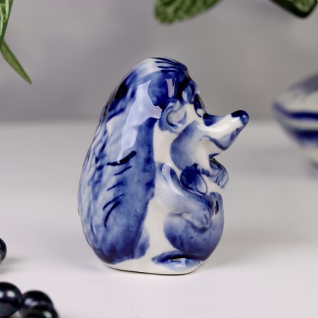 Souvenir "Hedgehog Fima", Gzhel-3