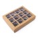 Folding box under 12 sweets, craft, 19 x 15 x 3.6 cm