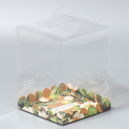 Confectionery box, chest, packaging, “You are my happiness”, 14 x 14 x 18 cm-1