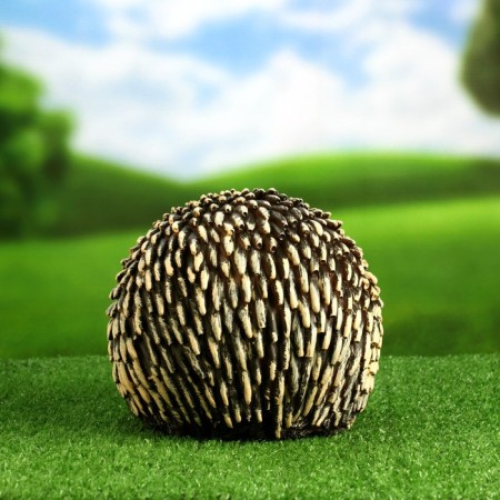 Garden figure "Round Hedgehog" 18x18x27cm-3