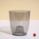 Pot for orchids, 2 l, 14.8 × 16.2 cm, round, plastic, transparent gray
