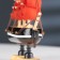 Souvenir small “Marianna” souvenir ship, sides with a white strip, scarlet sails, 3 × 10 × 10 cm