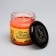 Natural eco candle "Ripe Mandarin", orange, 7x7.5 cm, 14 hours