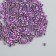 Glass beads 9/0 "cylinders. Violet" two -tone, 450 g does not fade