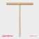 Wand for pancakes and rolling out dough, 14.5 × 12 cm, beech