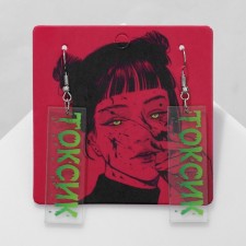 Acryl Earrings 