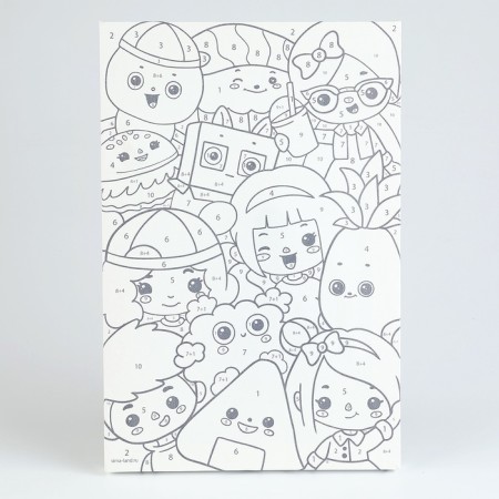 Picture on numbers for children "Game World", 20 x 30 cm-2