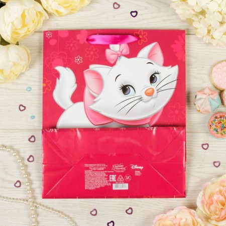 Gift package "Happy Birthday!" 31x40x11 cm, packaging, cats aristocrats-3