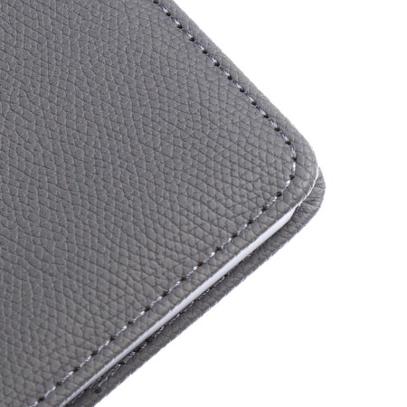 The weekly dated 2025, Escalada, 170 x 88mm, solid cover of artificial leather with foam rubber, 64 sheets, pancake embossing, block 70, gray-4