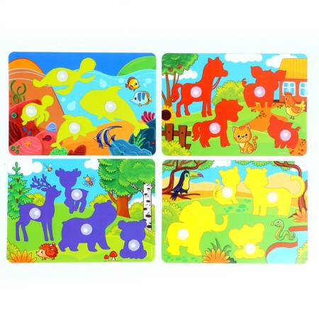 Developing Velcro Game "Cubs and Mom"-4