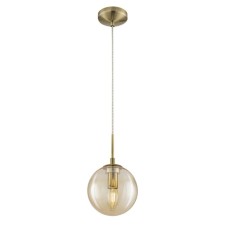 Светильник подвесной Citilux «Томми» CL102013, 15х15х21 см, 1х40Вт, E14, цвет коричневый