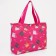 Bag beach on lightning, pink color