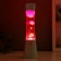 Lava-lamp "Column" E14, wax, white h = 39 cm Risalux