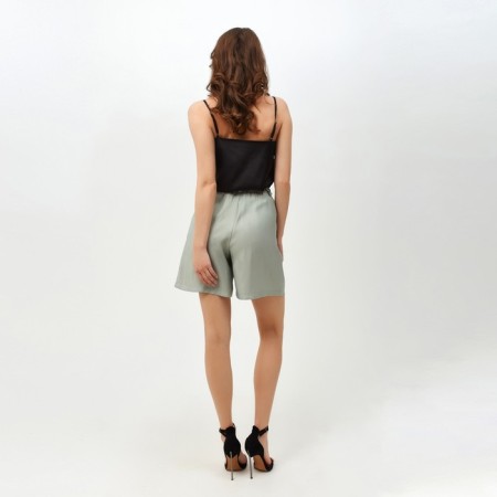 Top female minku "Silk pleasure", Black color, size 42-2
