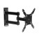 VLK Trento-105 bracket, for TV, sloping-in-housing, 15-42 ", 60-325 mm from the wall, black