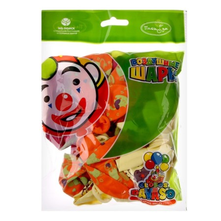 Shar Latex 12 "Kitty", assorted, set 25 pcs., Mix-1