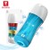 Masturbator Galaku Cup Ocean, with vibration, 20 modes, ZU USB, blue