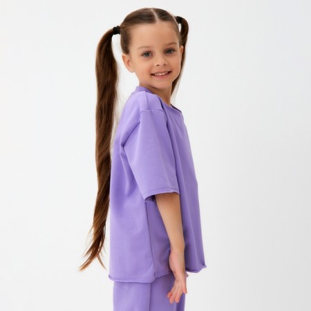 Children's T -shirt KAFTAN, p. 30 (98 - 104 cm), lilac-3