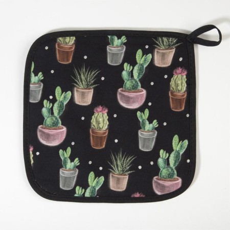 Set of kitchen Ethel "Succulents" mittens-seizure 20x27 cm, take 19x19 cm, 100% cotton-3
