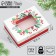 Gift box "Happy New Year", wreath, 16.5 x 12.5 x 5 cm, New Year