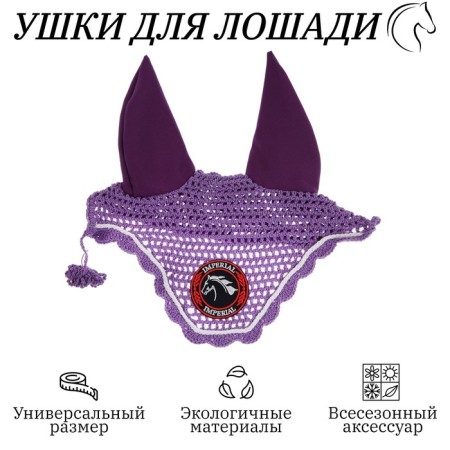 Horse ears, purple