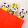 A set of curly bookmarks "Take yourself a panda!", 5 pcs