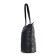 Youth bag, artificial leather, 420x330x140 cm, black/olive