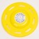 Flying saucer "curly" yellow, 20 cm