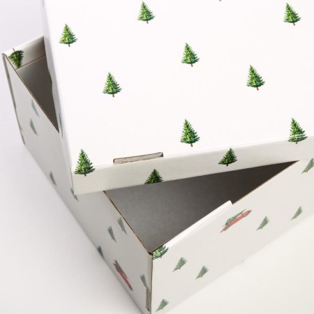 Folding box "New Year", 31.2 x 25.6 x 16.1 cm, New Year-3