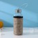 A glass bottle in a Country Case, 300 ml, h = 16.5 ml, MIX drawing
