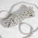 Cord twisted, d = 8 mm, 9 ± 1 m, silver color