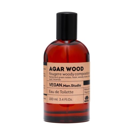 Tuale water men's Vegan Man Studio Agar Wood, 100 ml (based on Black Afgano (NASOMATTO)-1