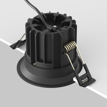 The built-in lamp Technical DL058-12W-DTW-B, LED, 12 W, 80x80x60 mm, 760 lm, black-5