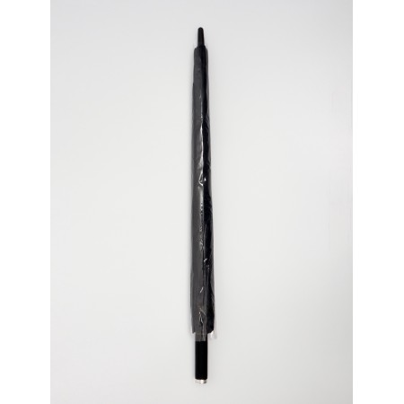 Umbrella - semi -automatic cane "plain", 8 spokes, r = 60/70 cm, black color is black-6