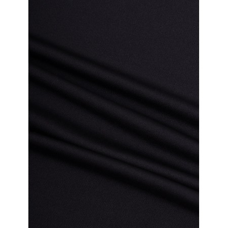 Men's T -shirt with inserts, basic, size XL (52), black color-14