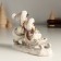 Souvenir Polystone "Girlfriends in White on Sanks" 14x5.5x10 cm