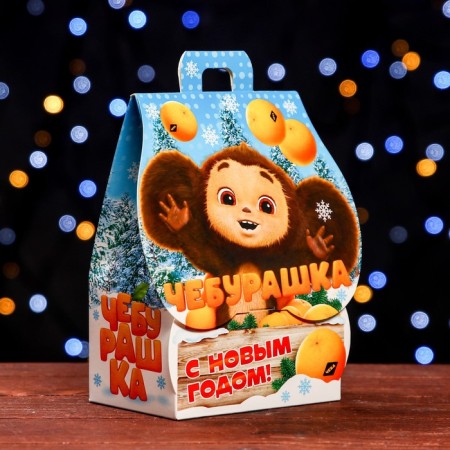 Gift box "Cheburashka", house, 12 x 8.5 x 17.5 cm