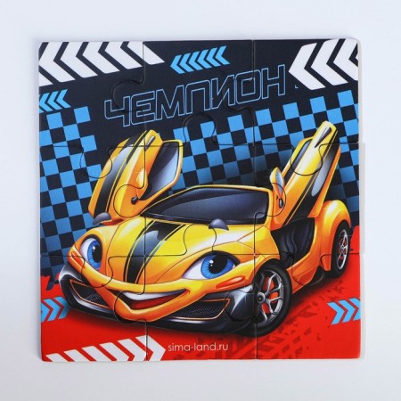 Set: notebook - coloring, crayons 4 pcs. "Racer"-2
