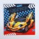 Set: notebook - coloring, crayons 4 pcs. "Racer"