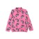Fleet from a lightning fleece for a girl, height 122 cm