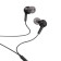 Hoco M78 headphones, wired, vacuum, microphone, jack 3.5 mm, 1.2 m, black