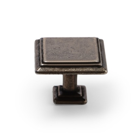 Ручка кнопка ТУНДРА РК119AB, бронза-3