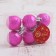 Set of balls plastic D-4 cm, 6 pcs "Bead" mix